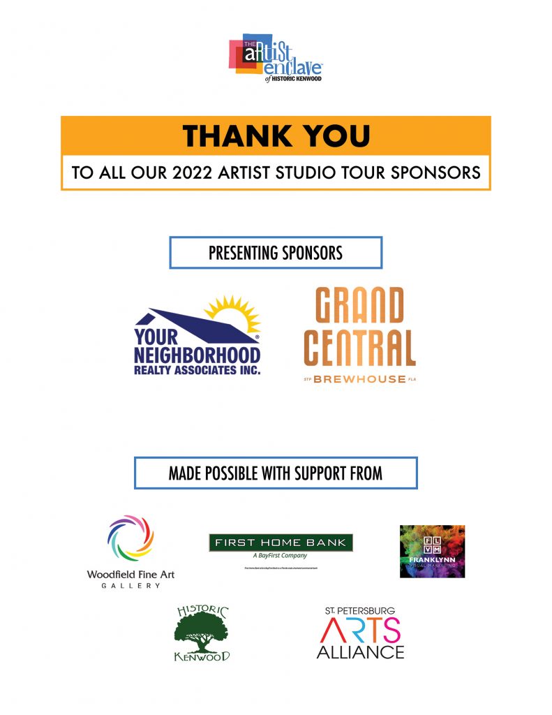 2022 Historic Kenwood Studio Tour sponsors