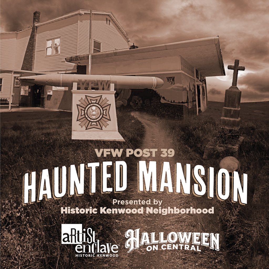 Haunted Mansion Historic Kenwood Horrorwood Halloween on Central 2022